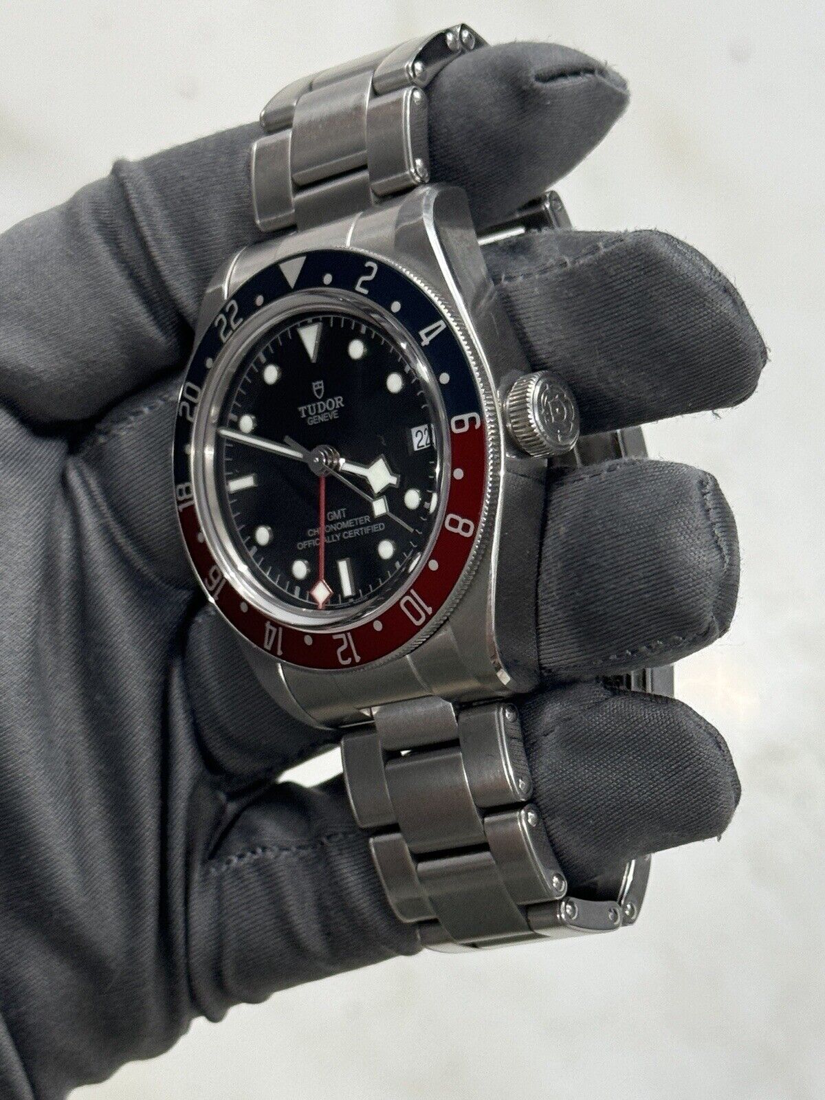 Tudor Black Bay GMT Pepsi Stainless Men's Watch 79830RB - Watch Only