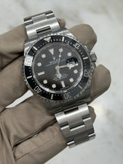 2017 Rolex Sea Dweller Red Letter Steel Black Dial 43mm Men’s Watch 126600