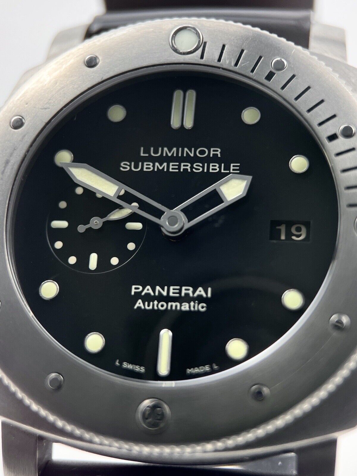 Panerai PAM305 Luminor Submersible 1950 Dive Automatic Men's Watch 47mm Titanium