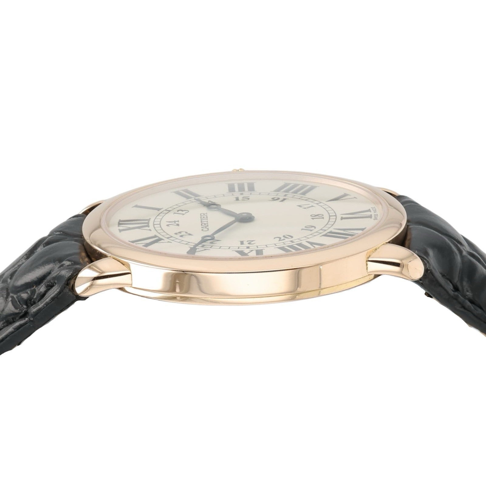 Cartier Ronde Louis Silver Dial 18k Rose Gold 36mm Manual Wind Men’s W6800251