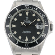 Tudor Submariner Stainless Steel Black Dial 36mm Automatic Mens Watch 75090
