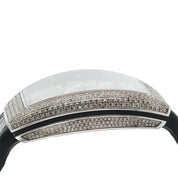 Franck Muller Vanguard Diamond Steel Silver Dial 44mm Automatic Mens V45