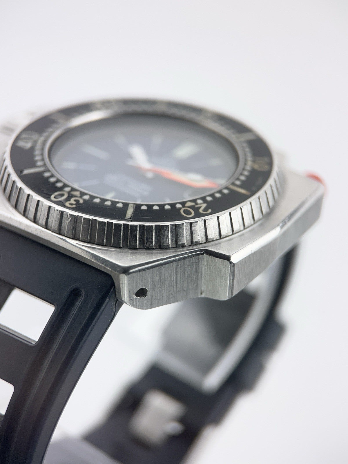 Omega Seamaster Ploprof Steel Blue Dial 45x55mm Automatic Mens Watch 166.077