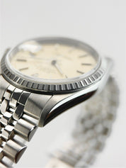 Rolex Datejust Stainless Steel 36mm Quickset Automatic Men’s Watch 16220 - All Original