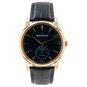JLC Master Ultra-Thin Moon Blue Dial 18k Rose Gold 39mm Automatic Men’s Q1362580