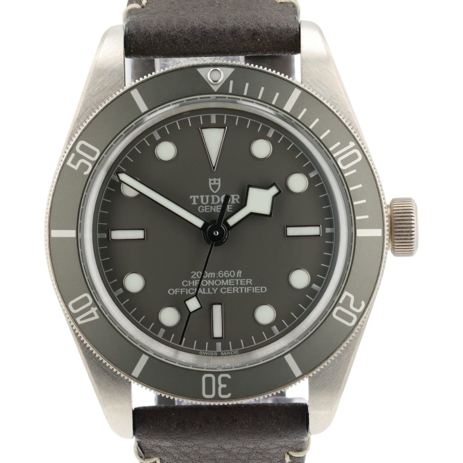 2021 Tudor Black Bay Silver Dial Sterling Case 9mm Automatic Men’s Watch 79010SG