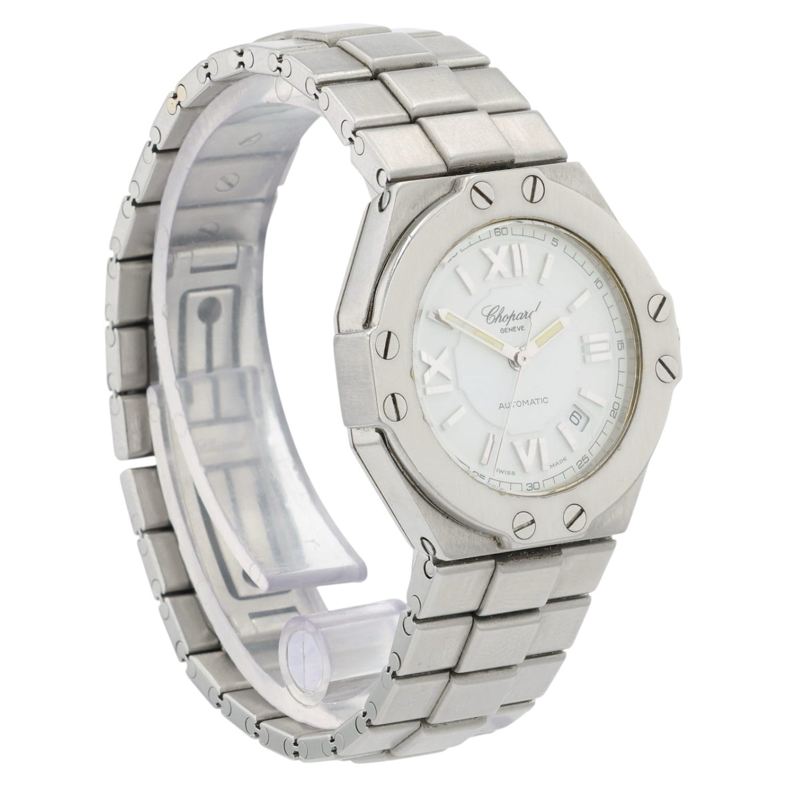 Chopard St. Mortiz White Dial Stainless Steel 31mm Automatic Women's Watch 8319