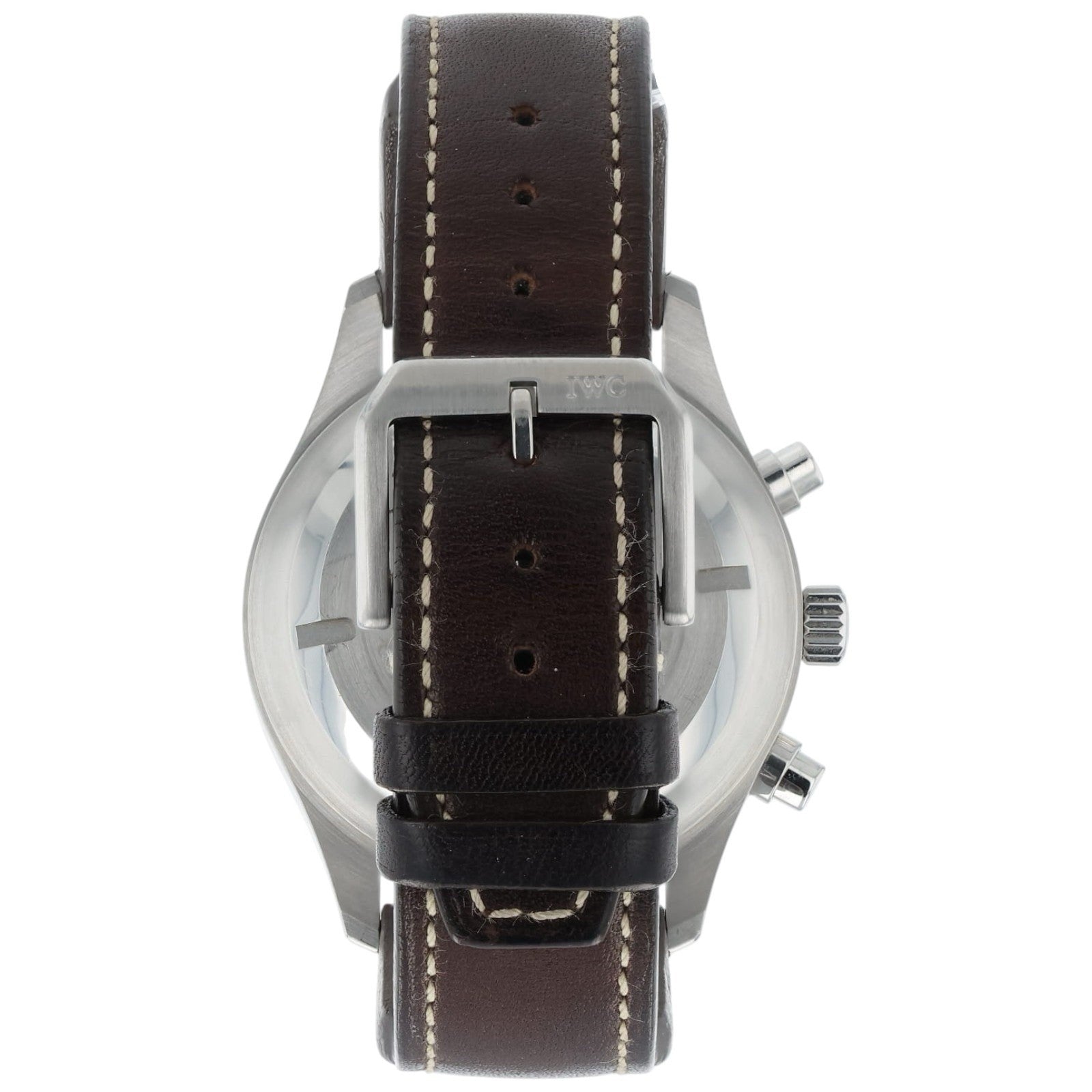 IWC Pilot Chrono Brown Dial Stainless Steel 42mm Automatic Men’s Watch IW371709