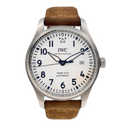 IWC Pilot Mark Stainless Steel White Dial 40mm Automatic Men’s Watch IW327002