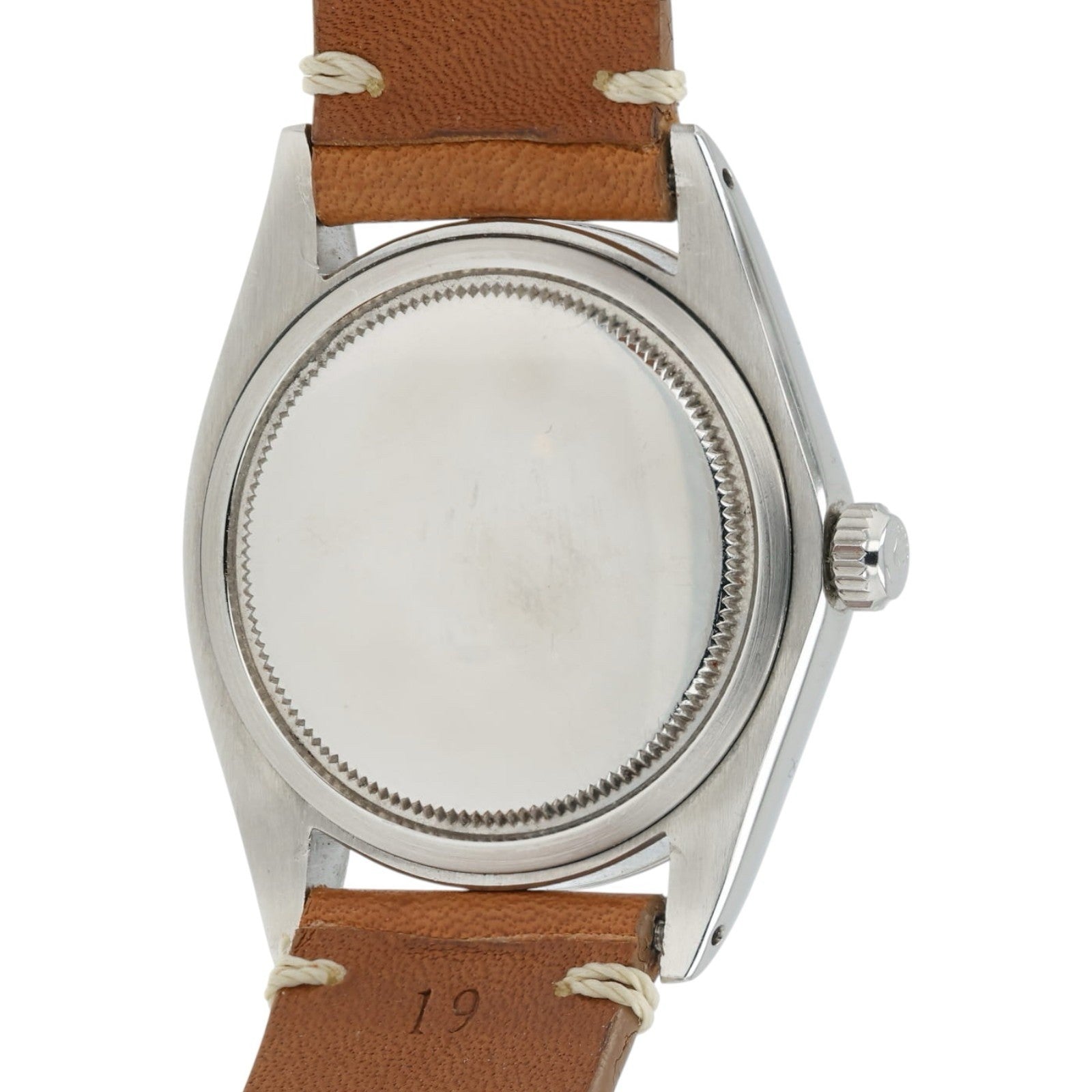 Rolex Oysterdate Silver Dial Stainless Steel 34mm Automatic Unisex Watch 6694