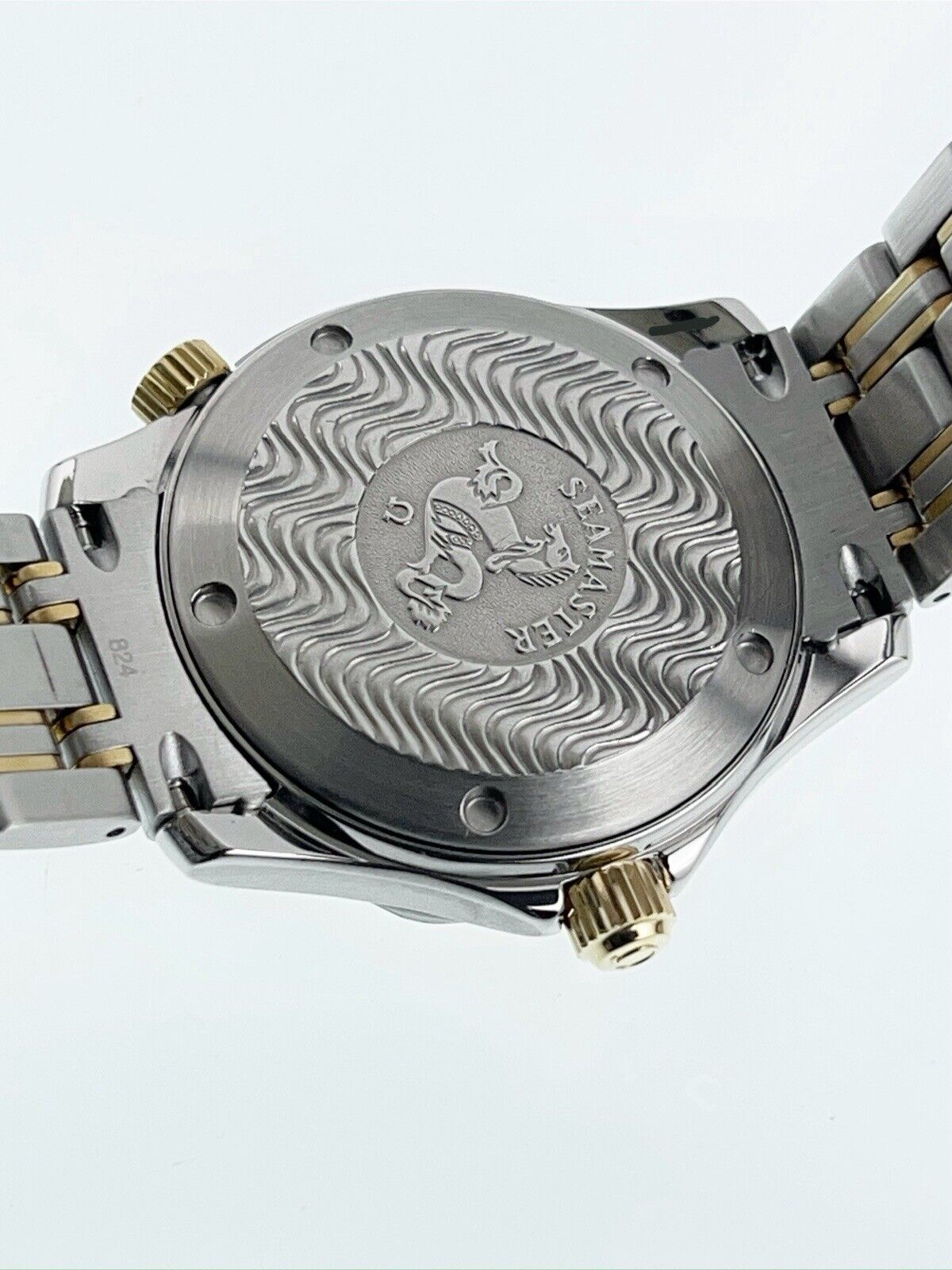 Omega Seamaster Diver 300M Gold Steel Blue Dial 36mm Quartz