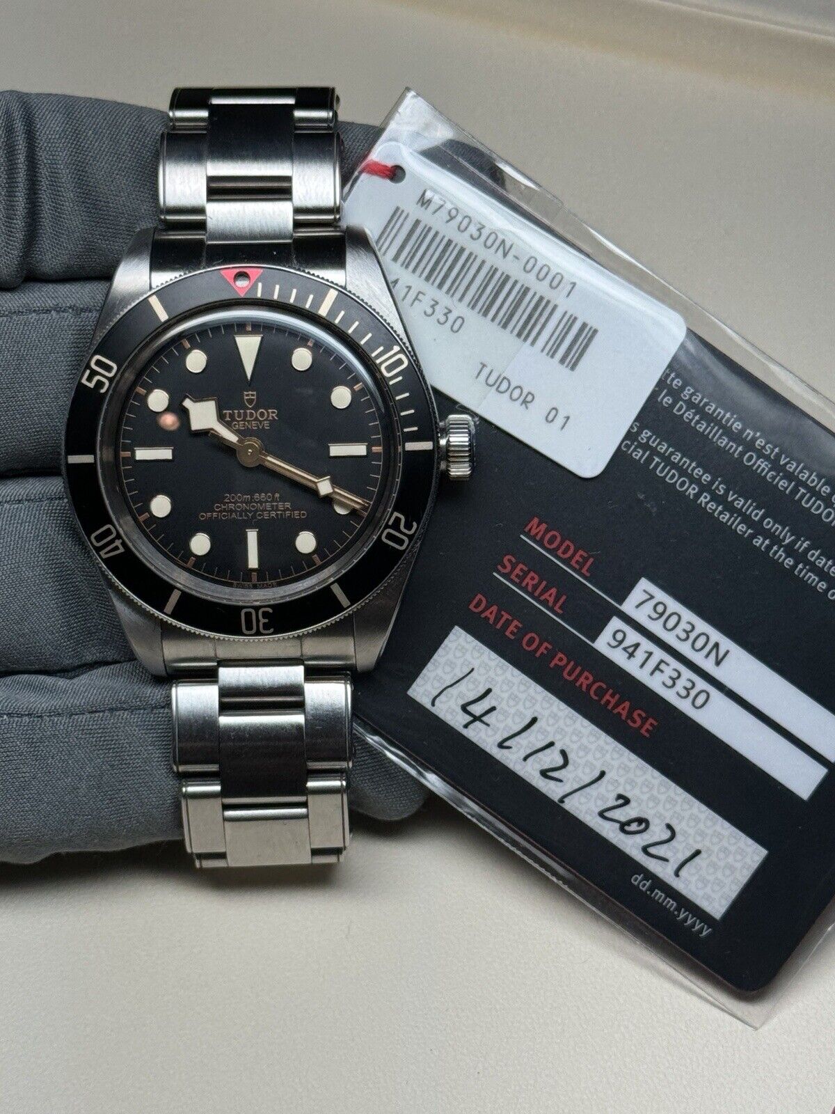 2021 Tudor Black Bay 58 Men's  Watch 79030N 39mm Automatic - Box And Papers