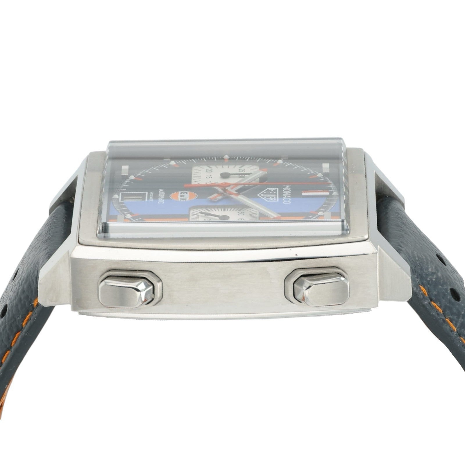 Tag Heuer Monaco Gulf Blue Dial Stainless Steel 39mm Automatic Men’s CAW211R