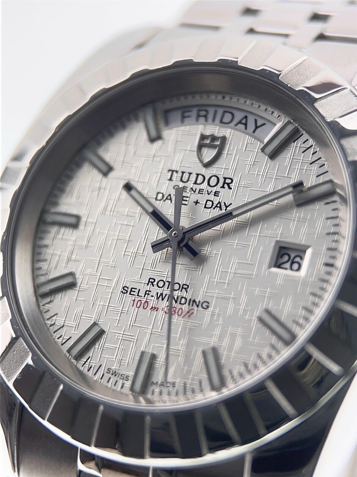 Tudor Classic Stainless Steel Silver Color Dial 41mm Automatic Men’s Watch 23010