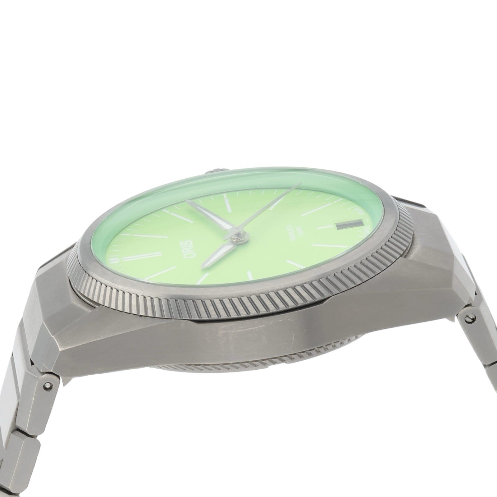 Oris ProPilot X Kermit Titanium Green Dial 38mm Automatic Movement Men’s 7778