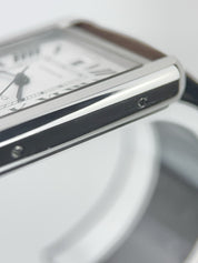 Cartier Tank Solo Stainless Steel Silver Dial 29mm Automatic Mens Watch W5200027