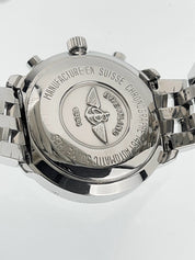 Breitling Astromat Special Ed Steel White Dial 40mm Automatic Mens Watch A19405