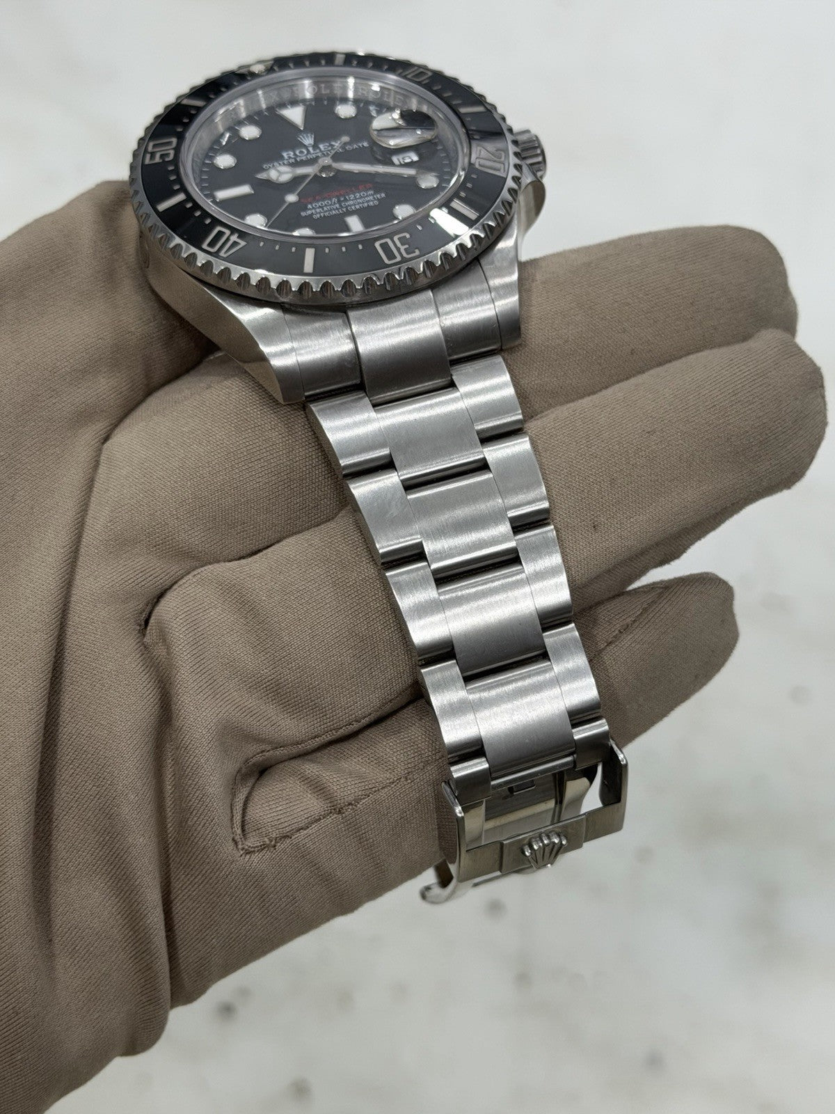 Rolex Sea Dweller Red Letter Steel Black Dial 43mm Men’s Watch 126600