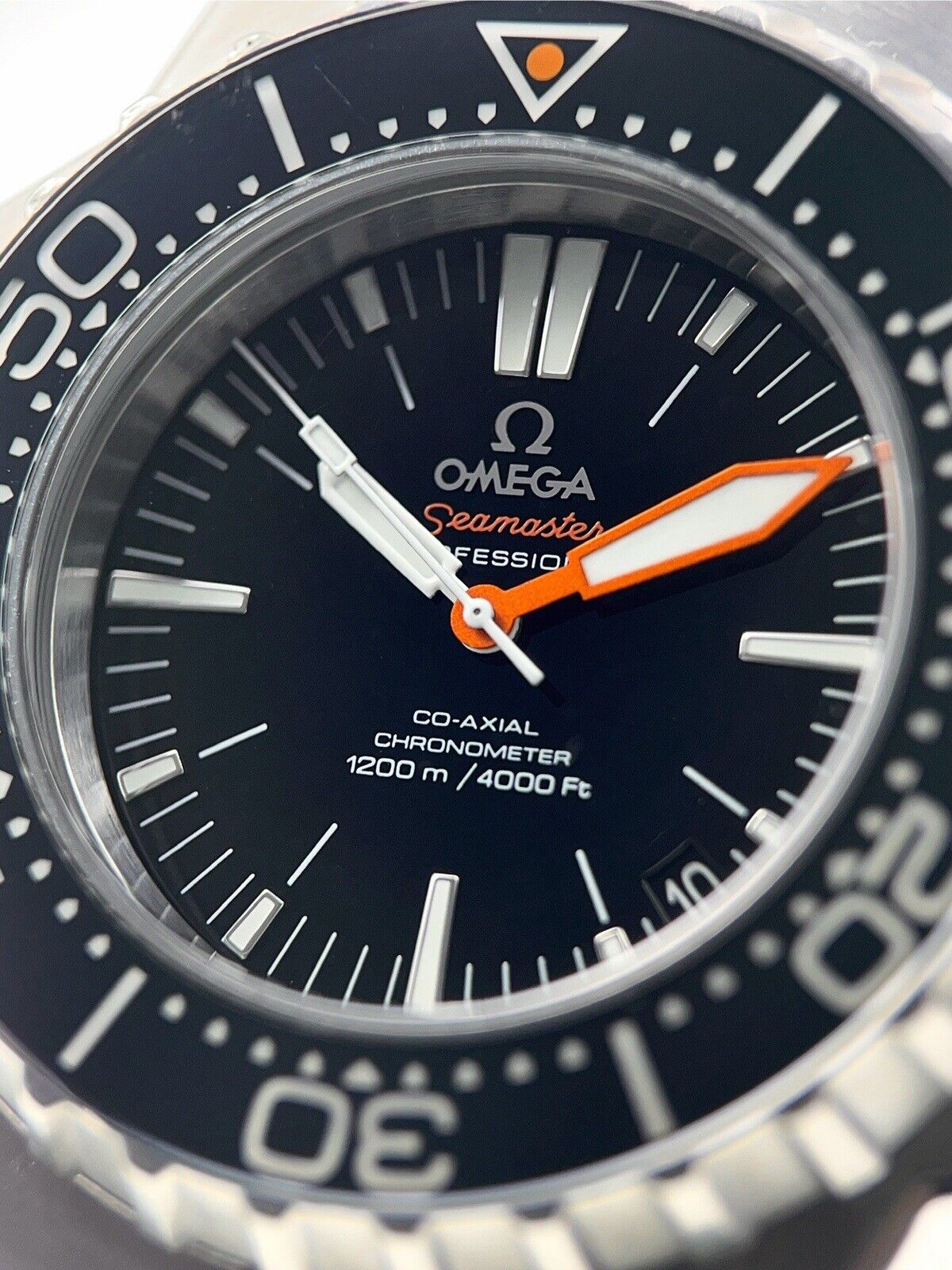 Omega Seamaster Proplof Steel Black 55mm Automatic Men Watch 224.32.55.21.01.001