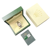 Rolex Date Silver Roman Dial Stainless Steel 34mm Automatic Watch 115234