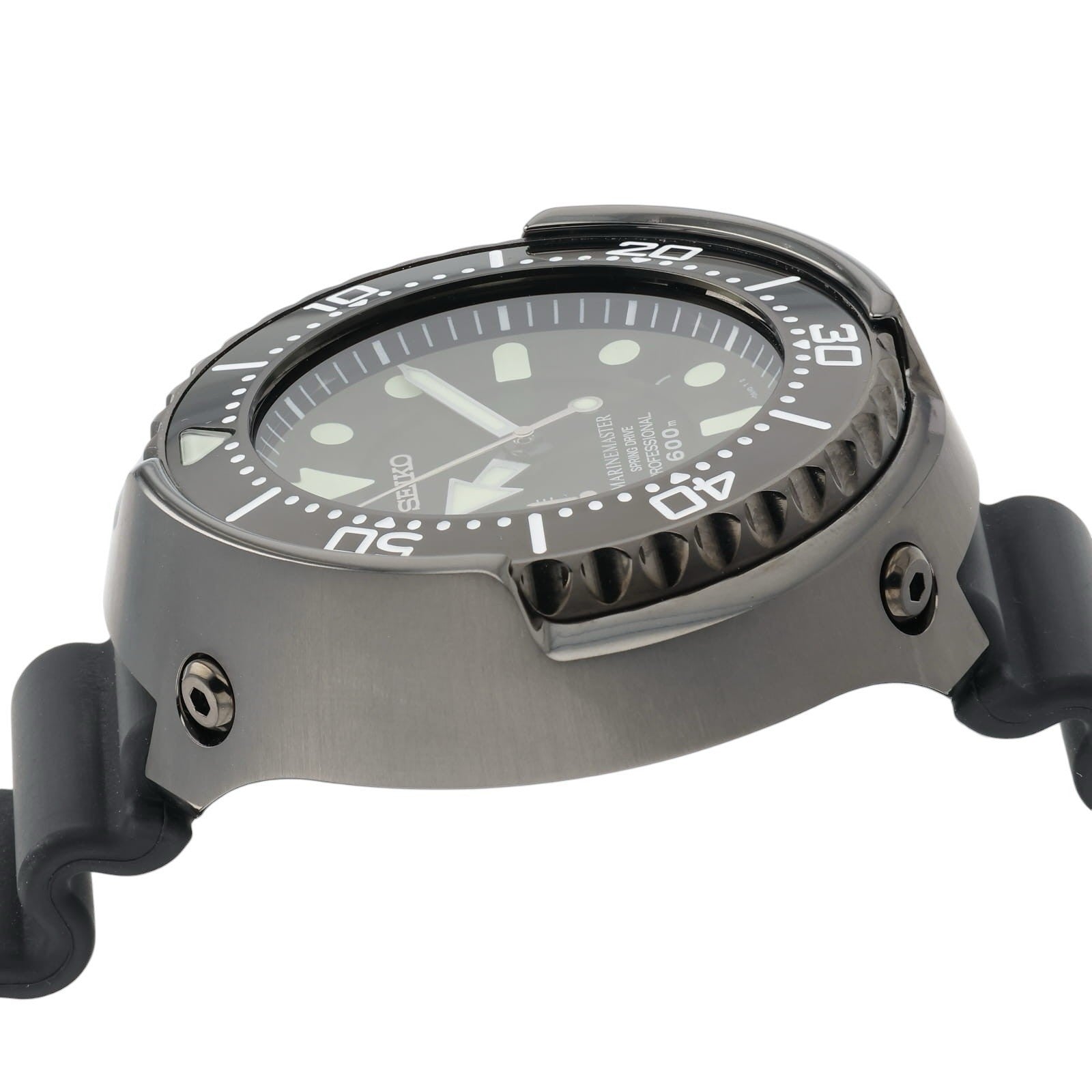 Seiko Marinemaster Black Dial Titanium 50mm Automatic Men’s Watch SBDB013