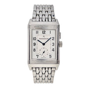 Jaeger LeCoultre Duo-Face Stainless Steel  Manual Wind Men's Watch Q2718110