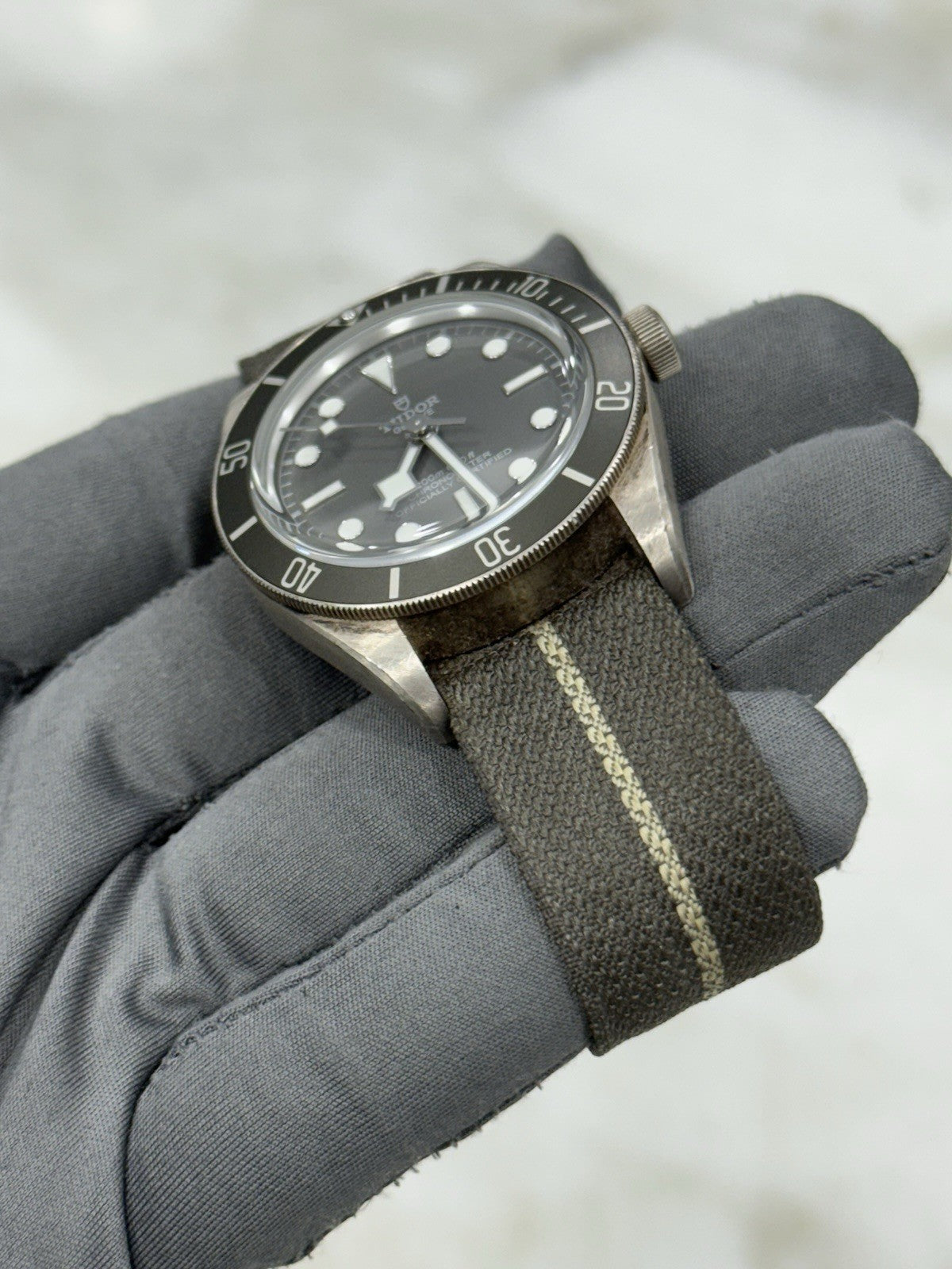 2023 Tudor Black Bay Fifty Eight 925 Silver Fabric Strap 79010SG - Box/Papers