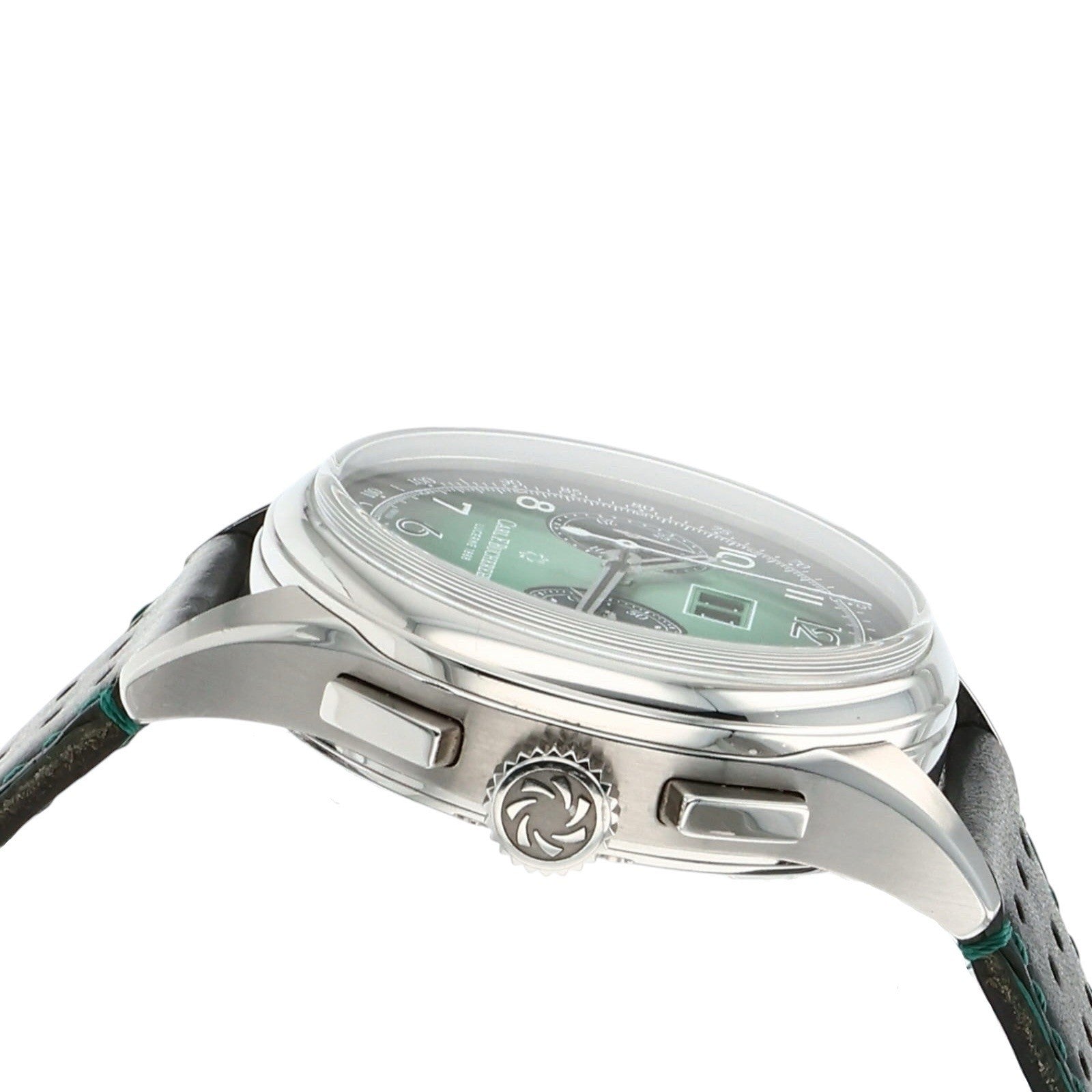 Bucherer Heritage New York Green Dial 41mm Stainless Watch 00.10803.08.92.81