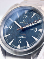Omega Railmaster Steel Blue Dial 40mm Automatic Men's Watch 220.10.40.20.03.001