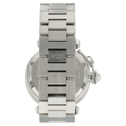 Cartier Pasha White Dial Stainless Steel 35mm Automatic Men’s Watch 2475