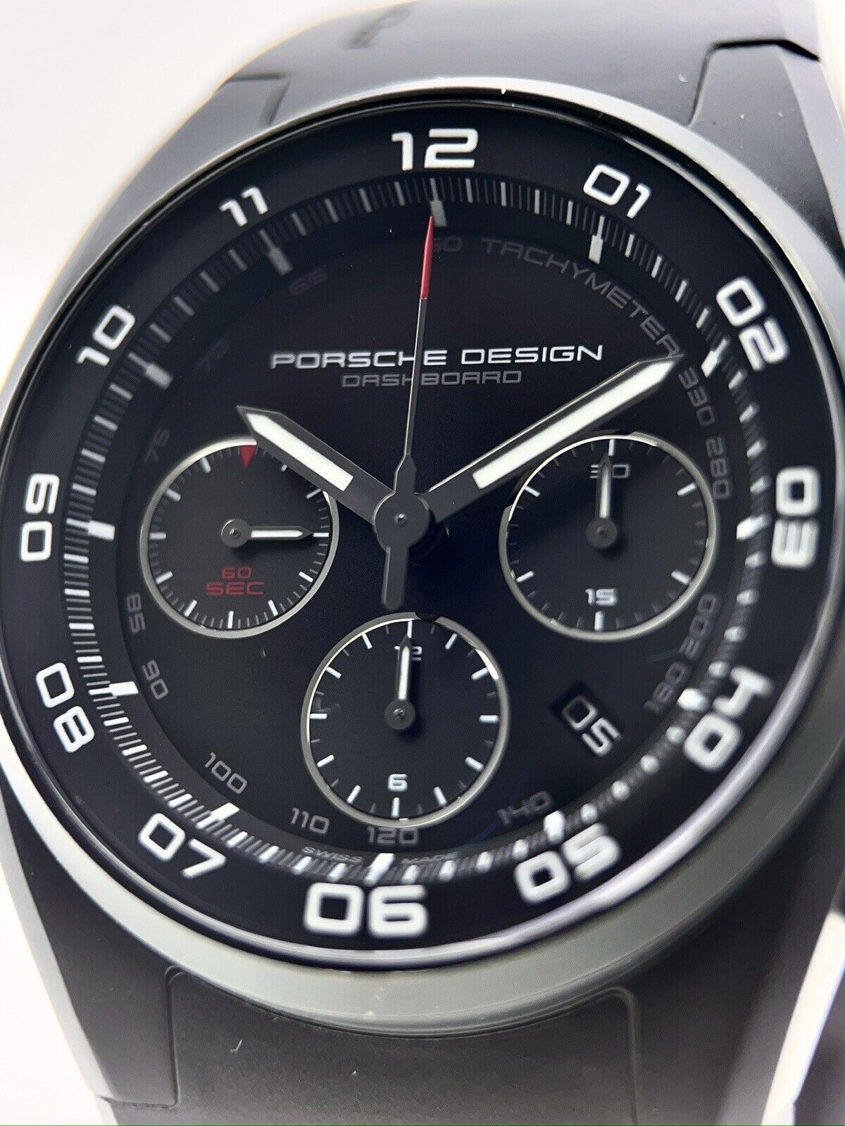 P6620 Porsche Design Dashboard Black 44mm Automatic Men’s Watch P6620 ...