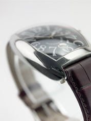 Franck Muller Cintree Curvex Steel Black Dial. 36mm Automatic Men’s 7880 SCDT