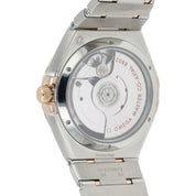 Omega Constellation Brown Dial Rose Gold & Steel 34mm Watch 131.20.34.20.63.001