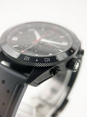 Montblanc Timewalker Stainless Steel Black Dial 44mm Automatic Mens Watch 7422