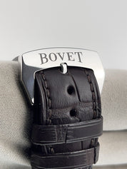 Bovet Sportster Triple Date Steel Silver Dial 40mm Automatic Men’s Watch QA0067