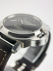 Panerai Luminor Marina Stainless Steel Black Dial 44mm Manual Wind Mens PAM00510