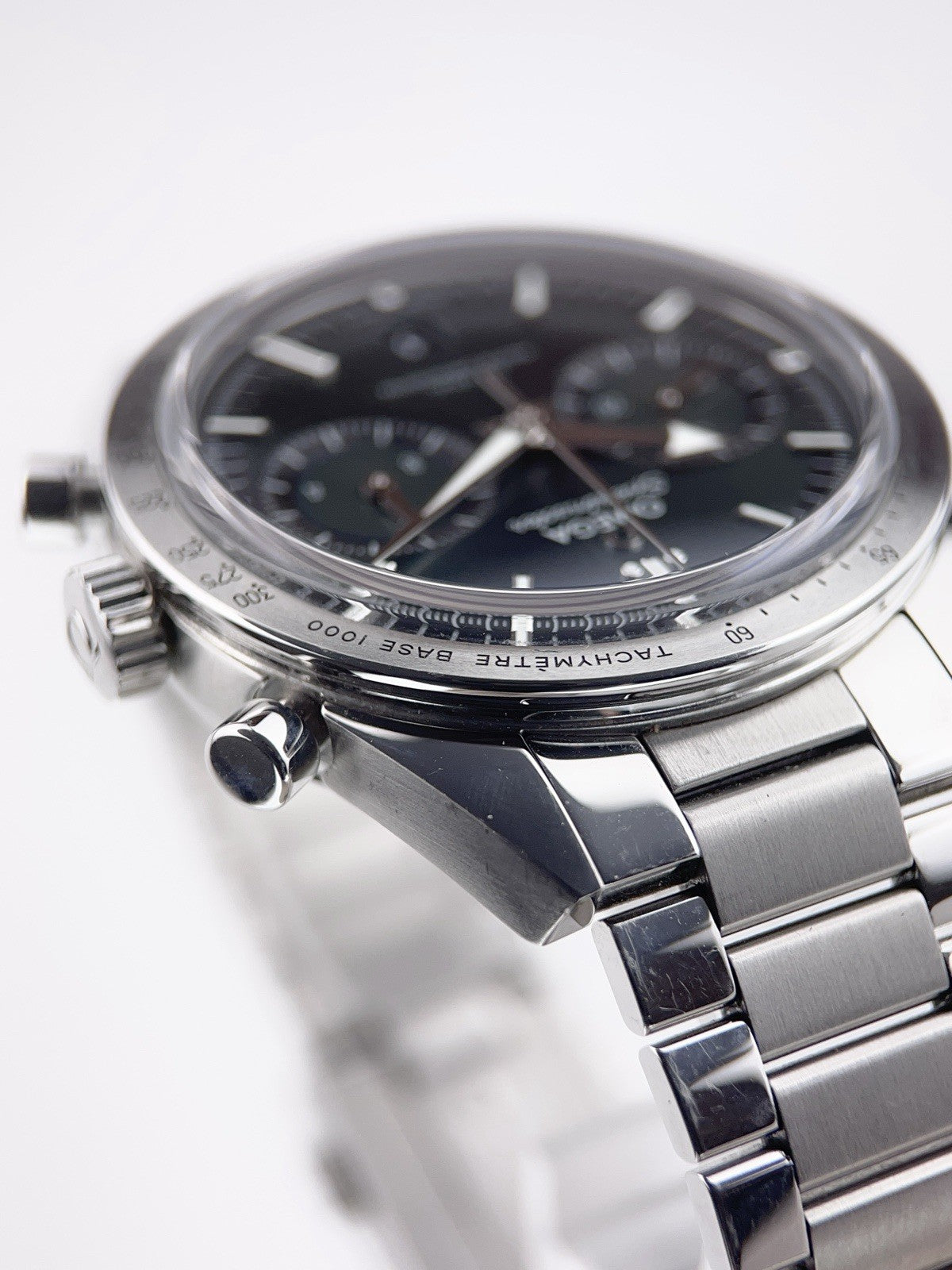 Omega Speedmaster Steel GREEN Dial 40.5mm Manual Wind Watch 332.12.41.51.10.001