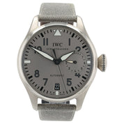 IWC Big Pilot 18k White Gold Silver Dial 46mm Automatic Men’s Watch IW500430