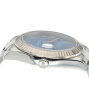 Rolex Datejust II Stainless Steel Blue Dial 41mm Automatic Mens Watch 116334