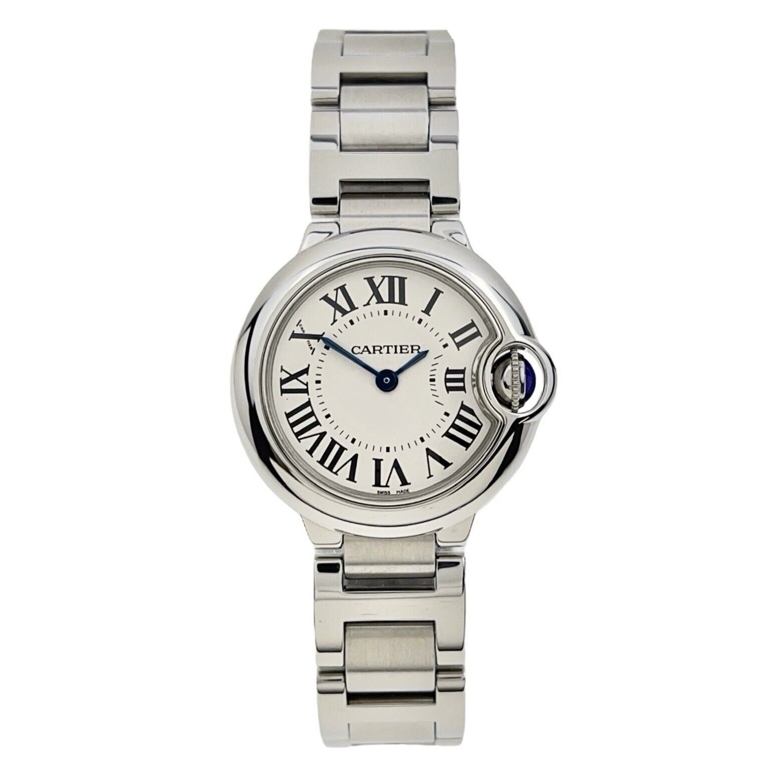 Cartier Ballon Bleu Stainless Steel 28mm Quartz Women’s Watch 3009