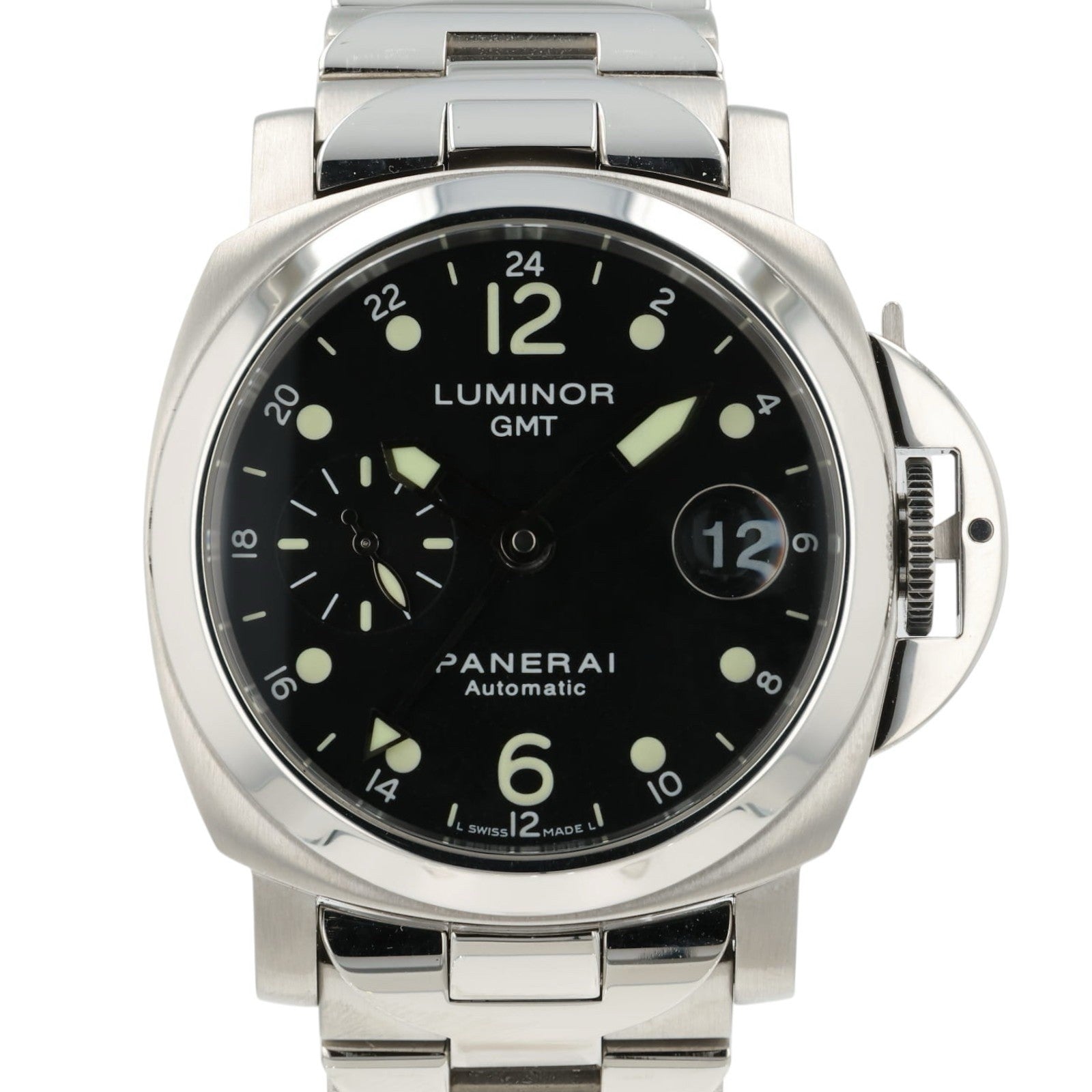 Panerai Luminor GMT Black Dial Stainless Steel 40mm Automatic Men’s PAM00160