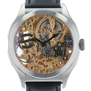 Philip Stein X Kudoke Skeleton Dial Stainless Steel 46mm Manual Wind Men’s Watch