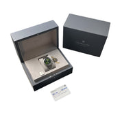 H. Moser & Cie Streamliner Green Dial Steel 40mm Automatic Mens Watch 6201-1200