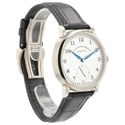 A Lange and Sohne 1815 White Dial 18k White Gold 38mm Manual Mens Watch 235.026