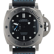 Panerai Luminor Submersible Black Dial Titanium 47mm Men's Auto Watch PAM01305