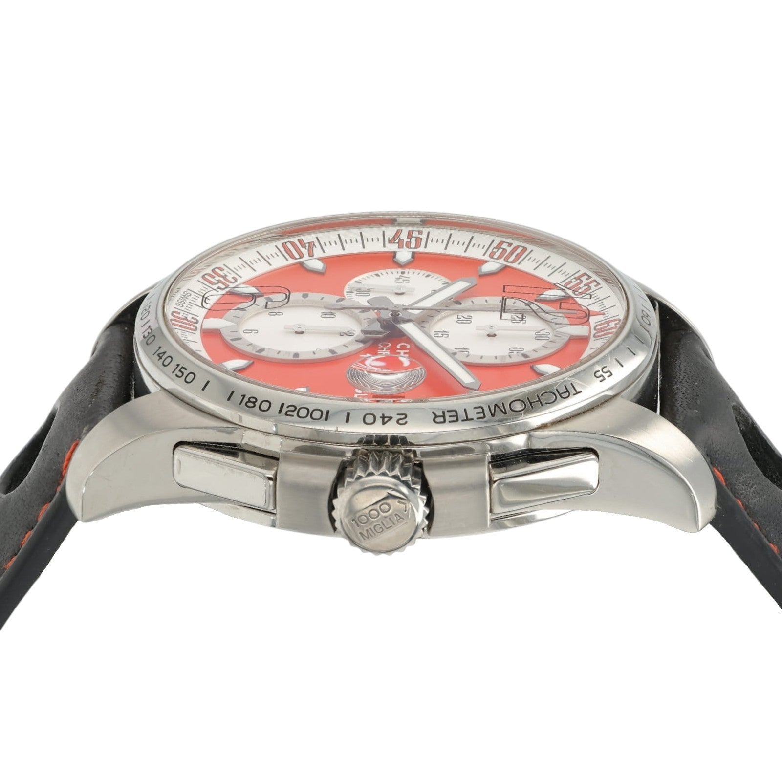 Chopard Mille Miglia Red Dial Titanium 44mm Automatic Mens Watch 168459-3036