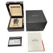 Mens Zenith El Primero Chronograph Range Rover Limited Ed Watch w/ Box & Papers