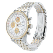 Breitling Navitimer Silver Dial Steel & Gold 41mm Automatic Mens Watch D13022