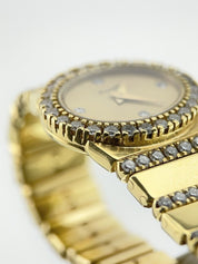 Piaget Polo Factory Diamond 18k Gold 21mm Quartz Women’s Watch 8306 C606