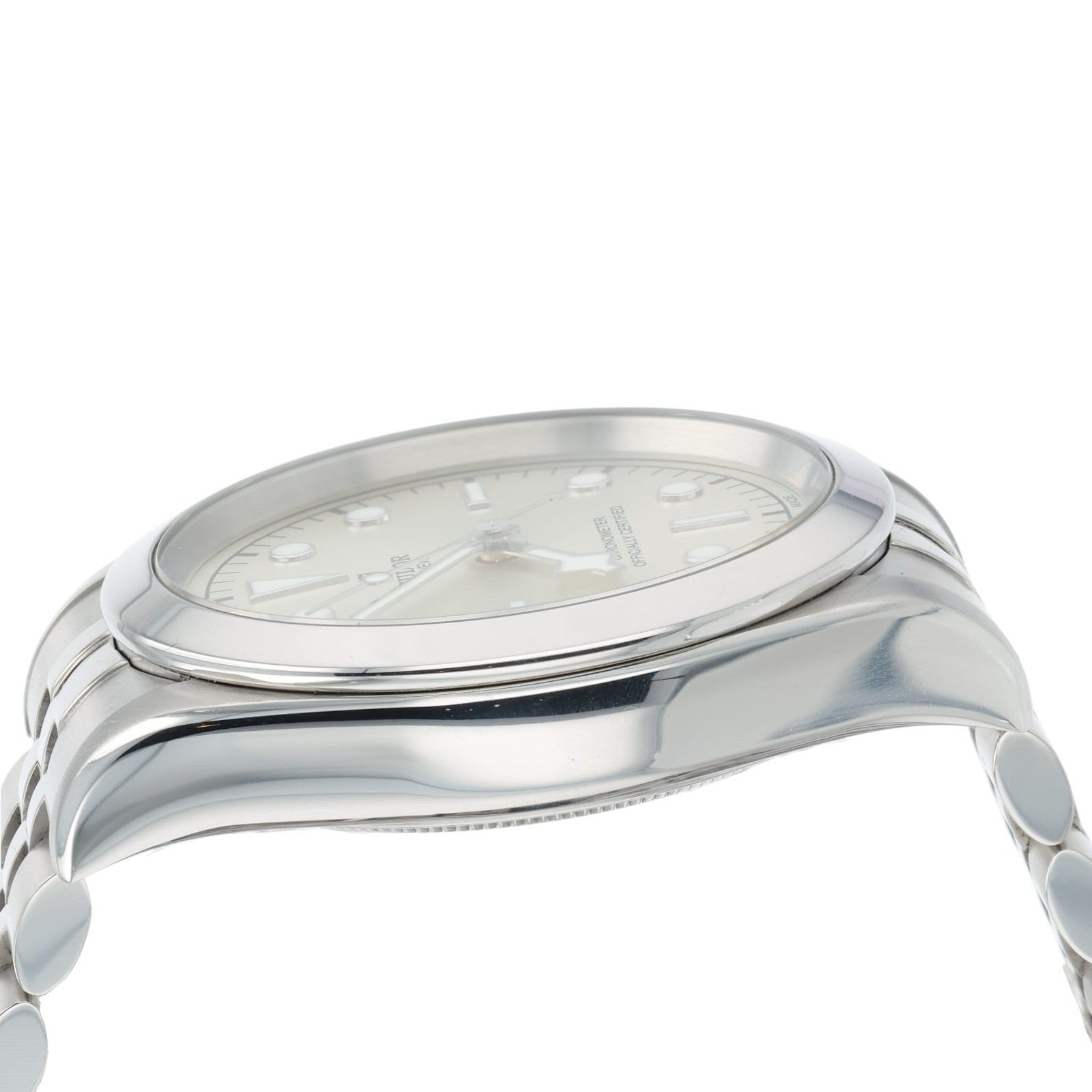 Tudor Black Bay Stainless Steel Silver Dial 41mm Automatic Movement Mens 79680